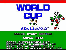 World Cup - Italia 1990 Title Screen